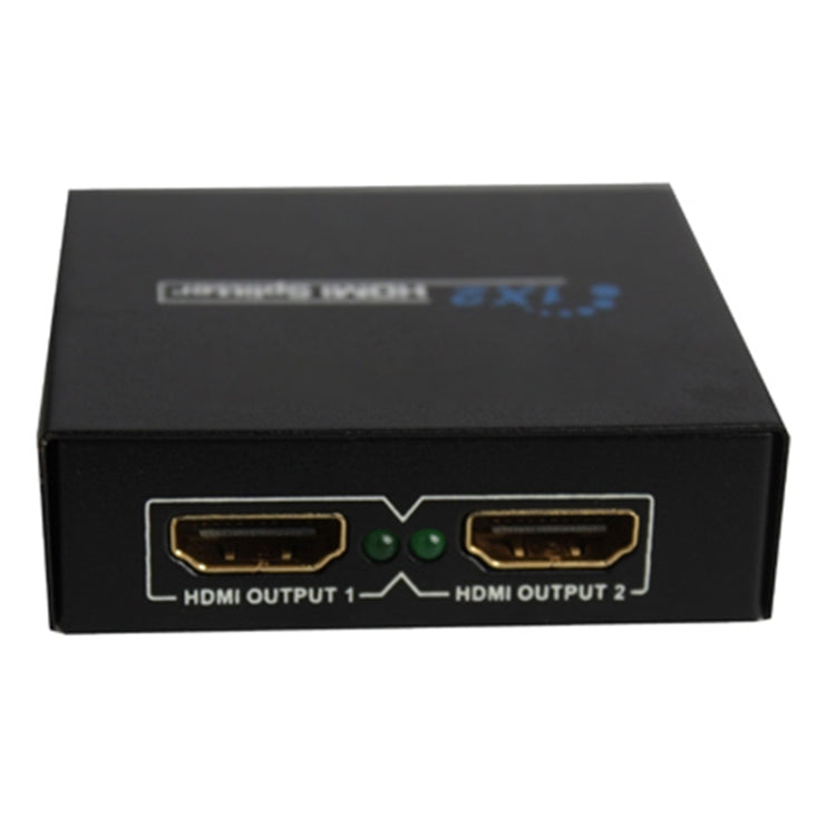 V1.3 1x2 HDMI Splitter(Black) - Splitter by buy2fix | Online Shopping UK | buy2fix