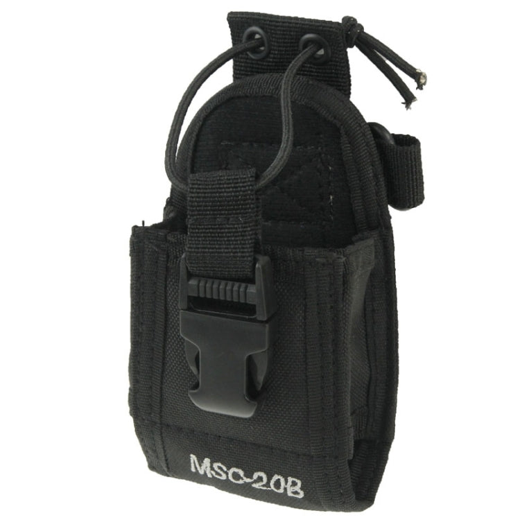 MSC20B Universal Nylon Carry Case Series Holster with Strap for Walkie Talkie - Consumer Electronics by buy2fix | Online Shopping UK | buy2fix
