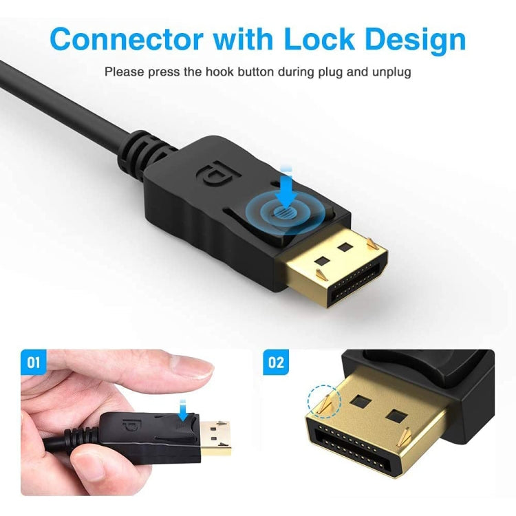 Display Port Male to VGA Female Converter, Length: 20cm -  by buy2fix | Online Shopping UK | buy2fix