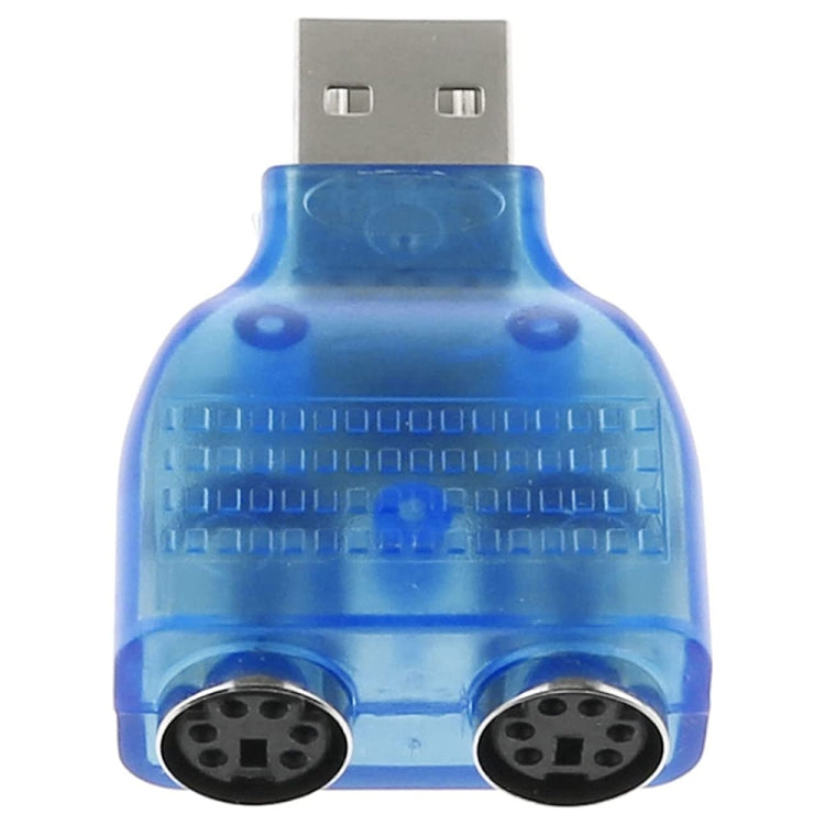 USB Male to PS/2 Female Adapter for Mouse / Keyboard - PS/2 Series by buy2fix | Online Shopping UK | buy2fix