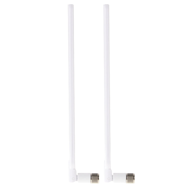 2 PCS B593 5dBi SMA Male 4G LTE Router Antenna(White) - Computer & Networking by buy2fix | Online Shopping UK | buy2fix