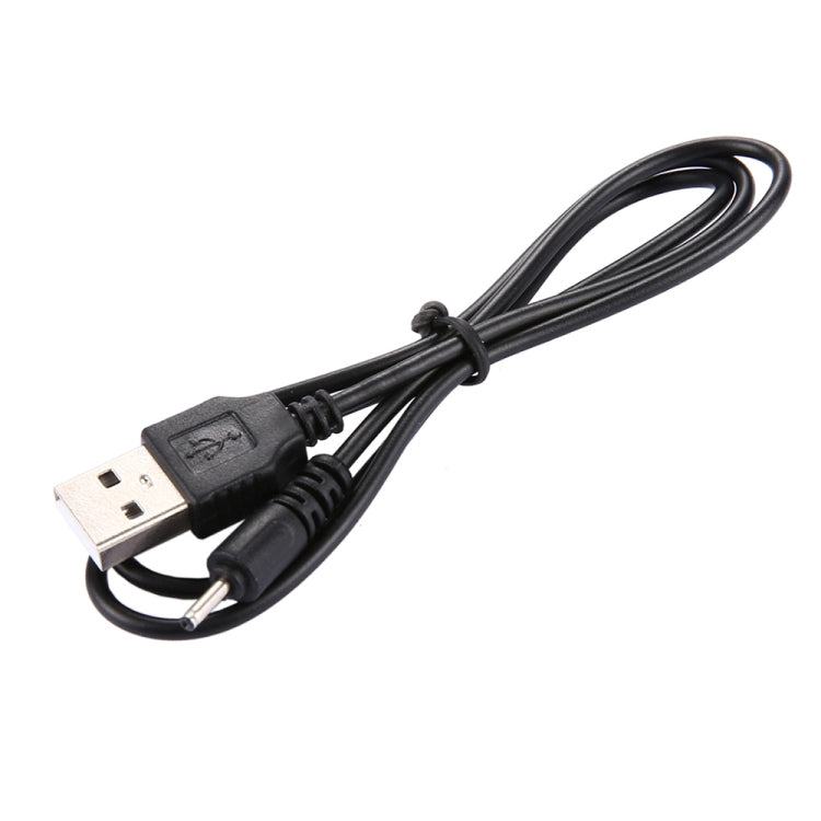 USB DC Charging Cable, Length: 65cm(Black) - Micro USB Cable by buy2fix | Online Shopping UK | buy2fix