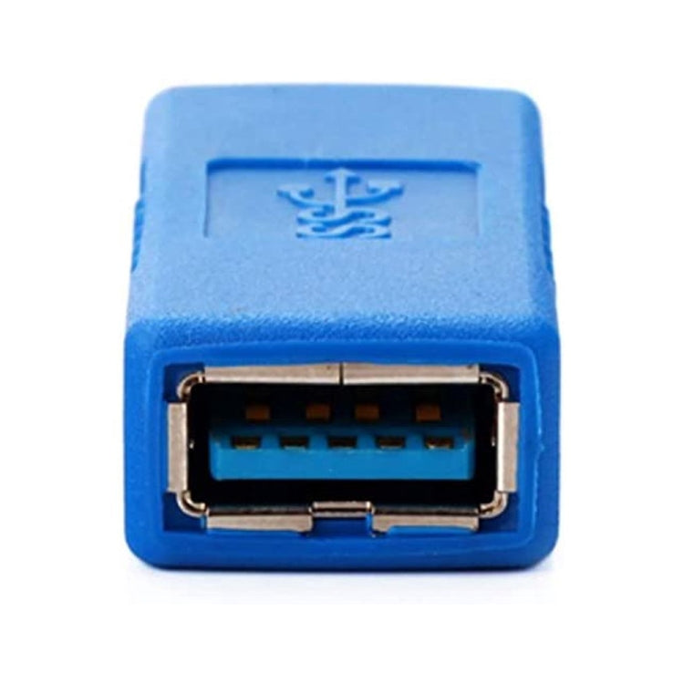 Super Speed USB 3.0 AF to AF Cable Adapter (Blue) -  by buy2fix | Online Shopping UK | buy2fix