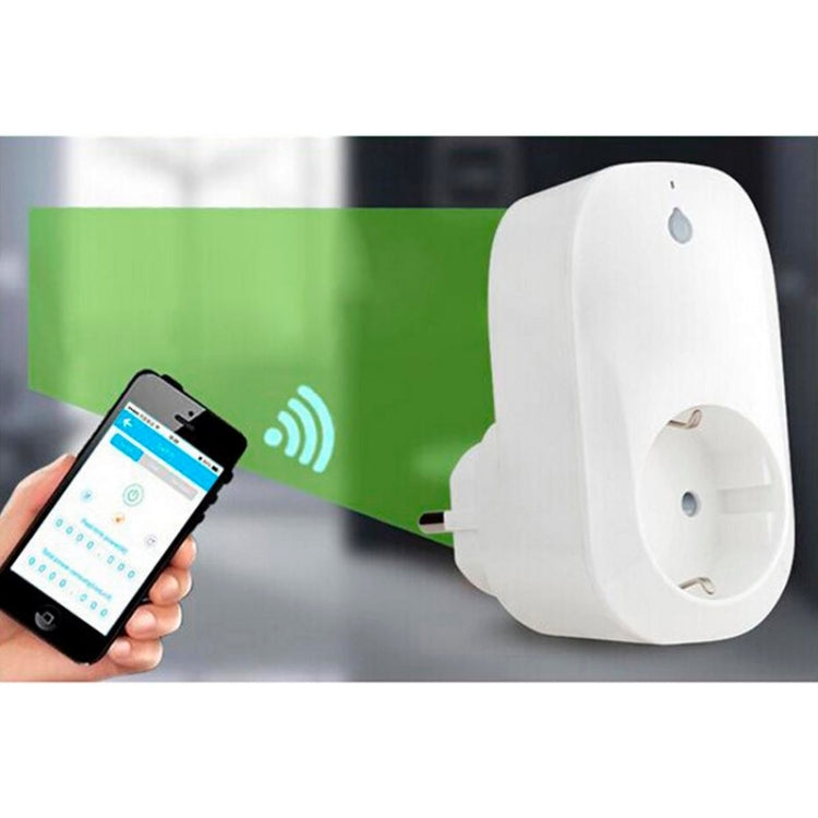 Portable Free APP Wi-Fi Home / Offices Automation Smart Wireless Power WiFi Plug, EU Plug(White) - Consumer Electronics by buy2fix | Online Shopping UK | buy2fix