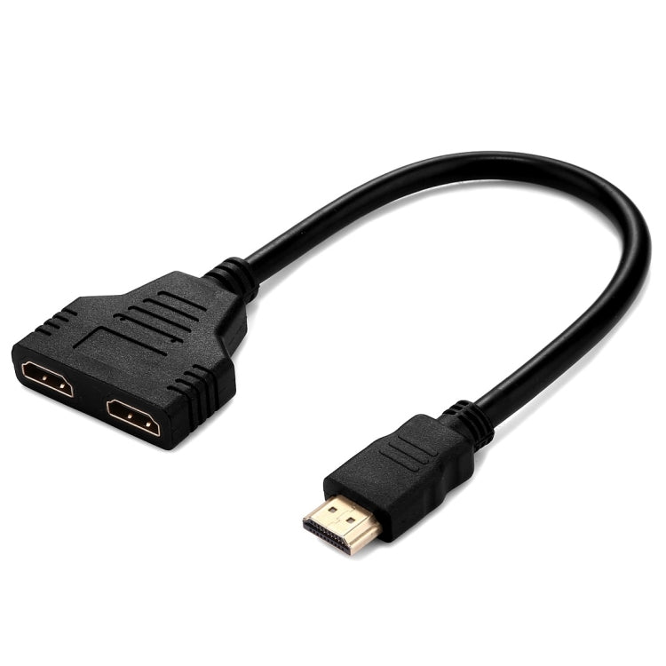 30cm 1080P HDMI Port Male to 2 Female 1 in 2 out Splitter Cable Adapter Converter -  by buy2fix | Online Shopping UK | buy2fix