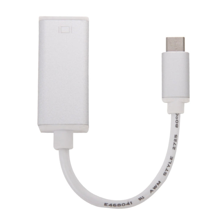 10cm USB-C / Type-C 3.1 to Display Adapter Cable, For MacBook 12 inch, Chromebook Pixel 2015, Nokia N1 Tablet PC(Silver) - Computer & Networking by buy2fix | Online Shopping UK | buy2fix