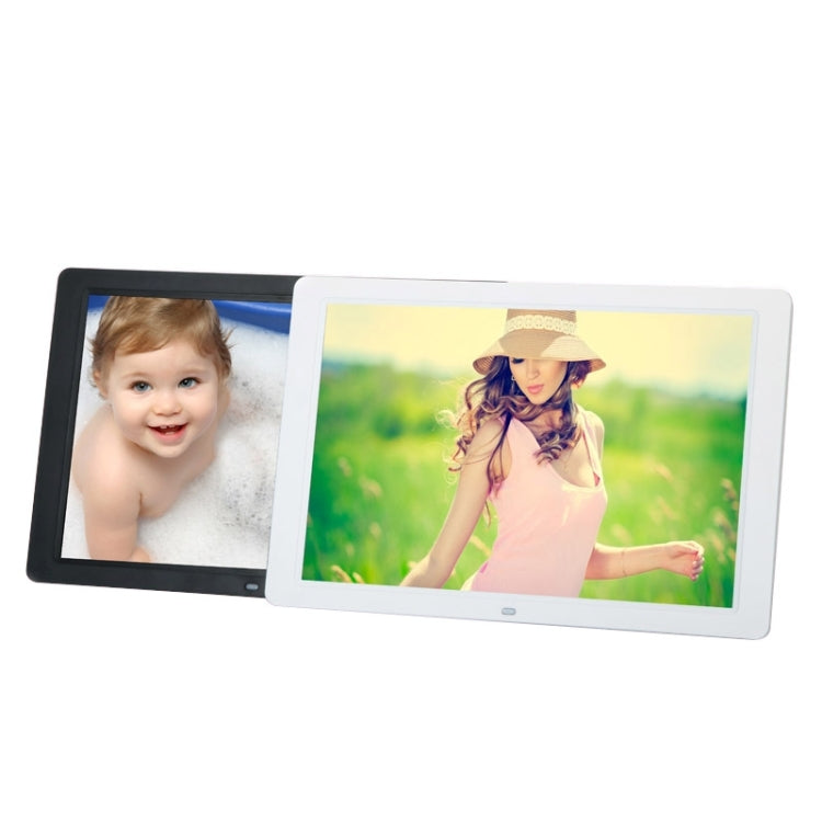 15 inch 1280 x 800 16:9 LED Widescreen Suspensibility Digital Photo Frame with Holder & Remote Control, Support SD / MicroSD / MMC / MS / XD / USB Flash Disk(Black) - Consumer Electronics by buy2fix | Online Shopping UK | buy2fix