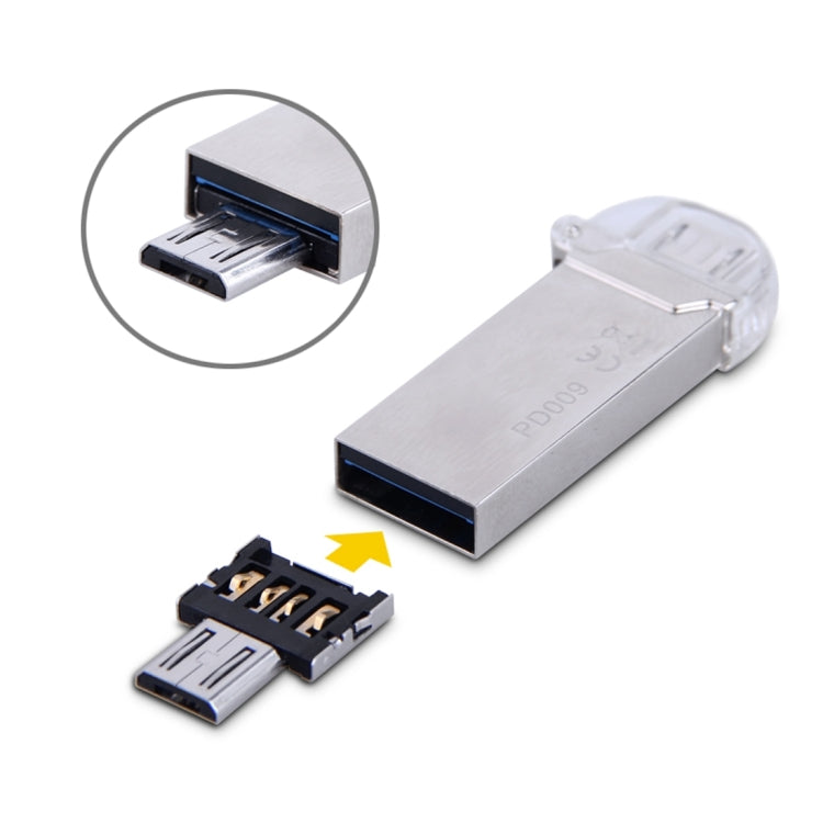 Mini Android Style Micro USB OTG USB Drive Reader - OTG Adapter by buy2fix | Online Shopping UK | buy2fix