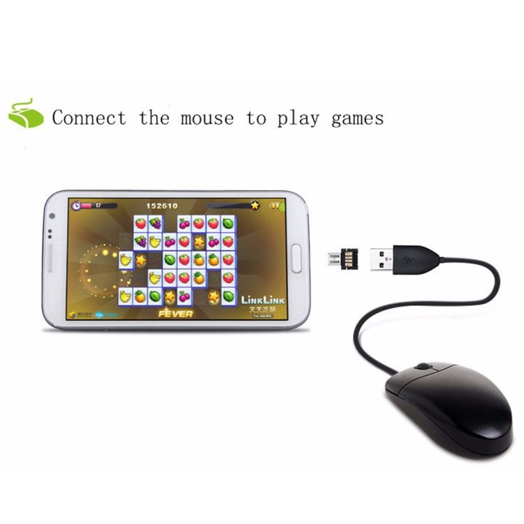 Mini Android Style Micro USB OTG USB Drive Reader - OTG Adapter by buy2fix | Online Shopping UK | buy2fix