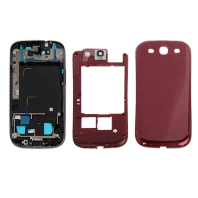 Original Full Housing  Chassis For Galaxy SIII / i9300 - Repair & Spare Parts by buy2fix | Online Shopping UK | buy2fix