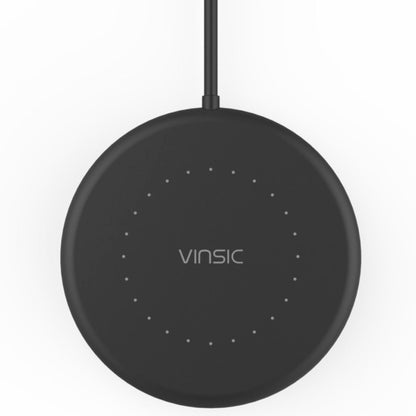 Vinsic 5V 1A Output Mini Extra-slim Qi Standard Wireless Charger Quick Charger - Wireless Charger by VINSIC | Online Shopping UK | buy2fix