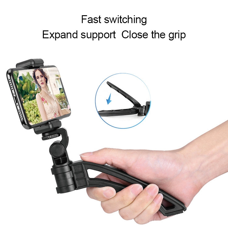 APEXEL Portable Handheld Lazy Live Broadcast Desktop Folding Universal Bluetooth Tripod Phone Holder - Consumer Electronics by APEXEL | Online Shopping UK | buy2fix