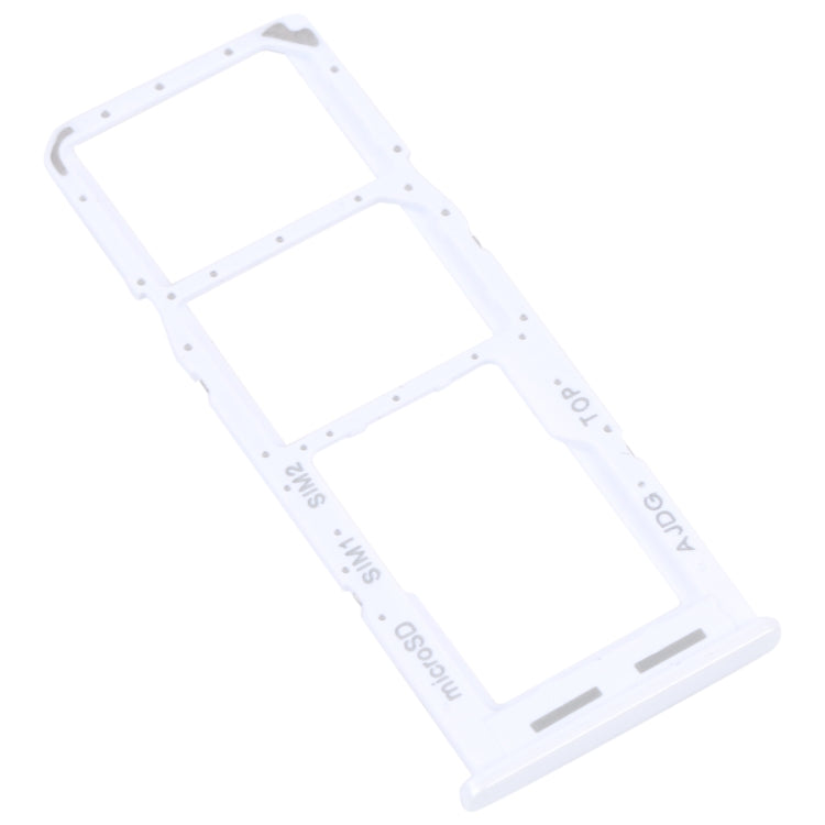 For Samsung Galaxy A04s SM-A047F Original SIM Card Tray + SIM Card Tray + Micro SD Card Tray (White) - Card Socket by buy2fix | Online Shopping UK | buy2fix