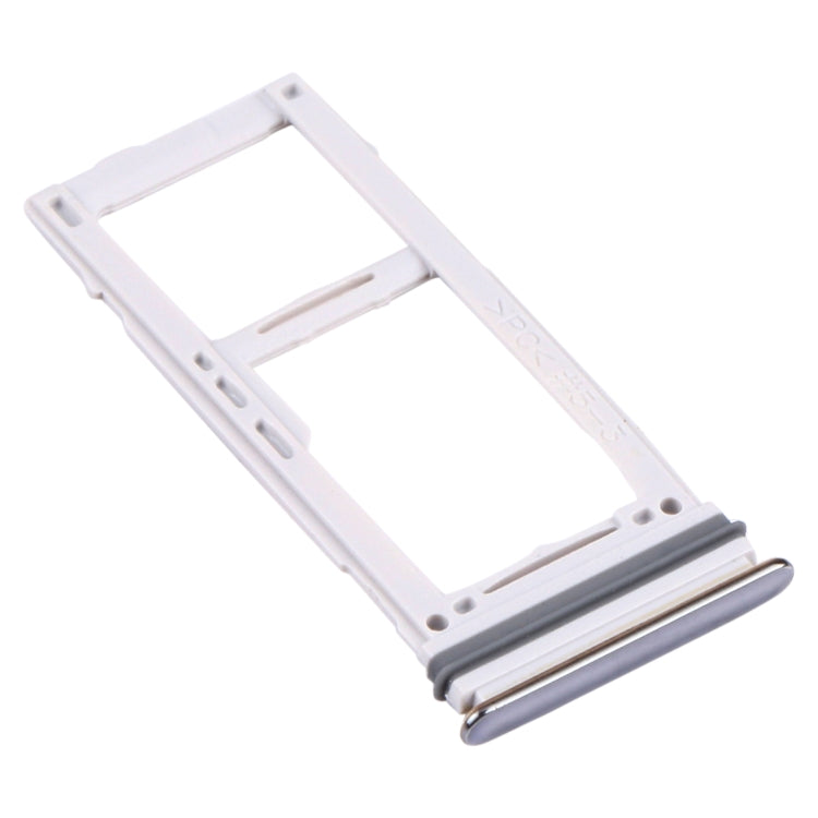 For Samsung Galaxy A72 SM-A725 SIM Card Tray + SIM Card Tray / Micro SD Card Tray (Silver) - Repair & Spare Parts by buy2fix | Online Shopping UK | buy2fix