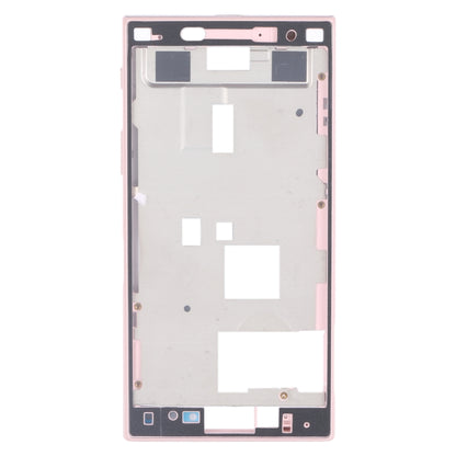 Middle Frame Bezel Plate for Sony Xperia X Compact (Pink) - Repair & Spare Parts by buy2fix | Online Shopping UK | buy2fix