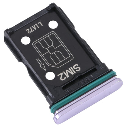 For OPPO Reno4 5G SIM Card Tray + SIM Card Tray (Purple) - Card Socket by buy2fix | Online Shopping UK | buy2fix