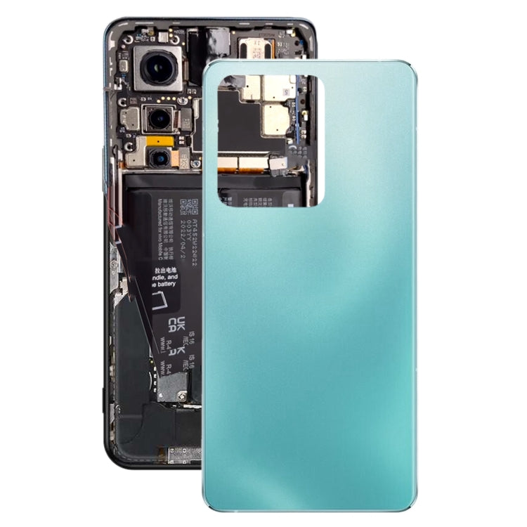 For vivo S15 OEM Glass Battery Back Cover(Blue) - Repair & Spare Parts by buy2fix | Online Shopping UK | buy2fix