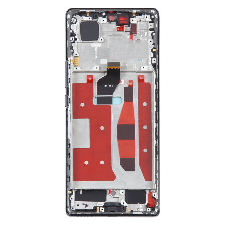 Original LCD Screen For Honor 60 Digitizer Full Assembly with Frame(Black) -  by buy2fix | Online Shopping UK | buy2fix