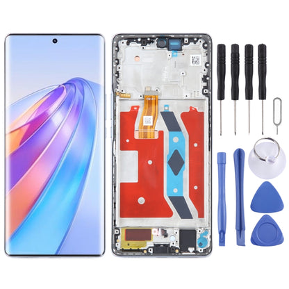 Original LCD Screen For Honor X40 Digitizer Full Assembly with Frame(Blue) -  by buy2fix | Online Shopping UK | buy2fix