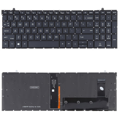 For HP ProBook 450 G9 455 G9 455R G9 HSN-Q34C-4 US Version Keyboard with Backlight - Replacement Keyboards by buy2fix | Online Shopping UK | buy2fix