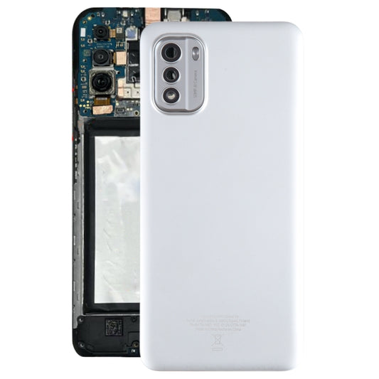 For Nokia G60 Original Battery Back Cover with Camera Lens Cover(Silver) - Back Cover by buy2fix | Online Shopping UK | buy2fix