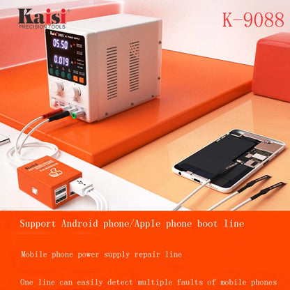 Kaisi K-9088 Repairing Power Supply Cable For Android/iPhone - Test Tools by Kaisi | Online Shopping UK | buy2fix