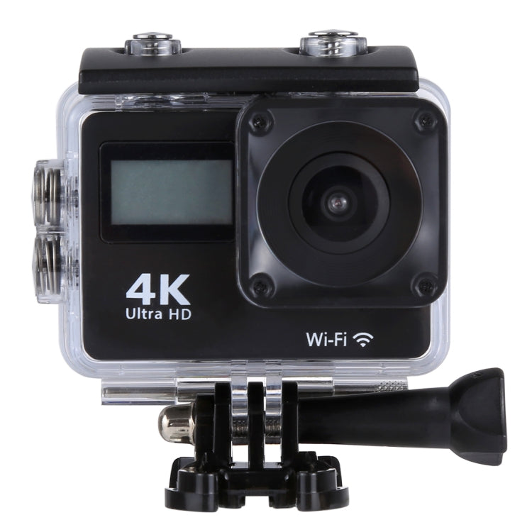 S300 HD 4K WiFi 12.0MP Sport Camera with Remote Control & 30m Waterproof Case, 2.0 inch LTPS Touch Screen + 0.66 inch Front Display, Generalplus 4248, 170 Degree A Wide Angle Lens(Black) - DJI & GoPro Accessories by buy2fix | Online Shopping UK | buy2fix