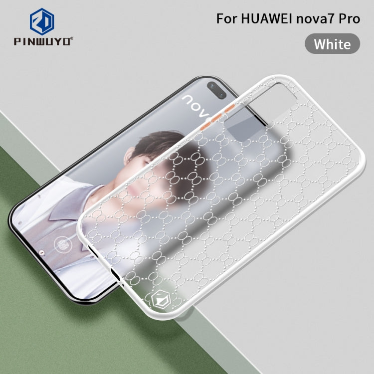 For Huawei nova7 Pro PINWUYO Series 2 Generation PC + TPU Waterproof and Anti-drop All-inclusive Protective Case(white) - Huawei Cases by PINWUYO | Online Shopping UK | buy2fix