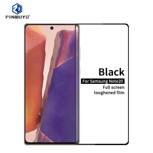 For Samsung Galaxy Note20 PINWUYO 9H 2.5D Full Screen Tempered Glass Film（Ultrasonic fingerprint unlock）(Black) - Galaxy Note20 Cases by PINWUYO | Online Shopping UK | buy2fix