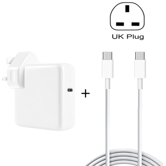 2 in 1 PD 30W USB-C / Type-C + 3A PD 3.0 USB-C / Type-C to USB-C / Type-C Fast Charge Data Cable Set, Cable Length: 2m, UK Plug - Mobile Accessories by buy2fix | Online Shopping UK | buy2fix