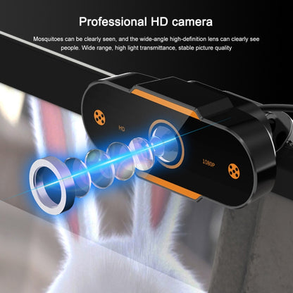 312 1080P HD USB 2.0 PC Desktop Camera Webcam with Mic, Cable Length: about 1.3m, Configuration:with Tripod - HD Camera by buy2fix | Online Shopping UK | buy2fix