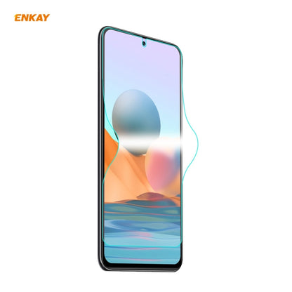 For Redmi Note 10 Pro / Note 10 Pro Max ENKAY Hat-Prince Full Glue Full Coverage Screen Protector Explosion-proof Hydrogel Film - Mobile Accessories by ENKAY | Online Shopping UK | buy2fix