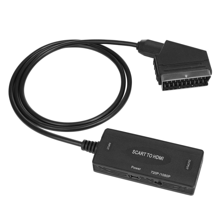 1080P SCART to HDMI Audio Video Converter Adapter - Converter by buy2fix | Online Shopping UK | buy2fix