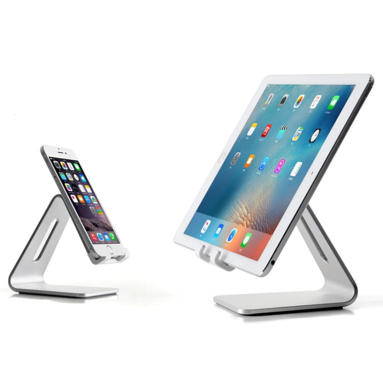 AP-4S Aluminum Table Top Universal Phone Tablet Holder Base For 7-8 inch - Desktop Holder by buy2fix | Online Shopping UK | buy2fix