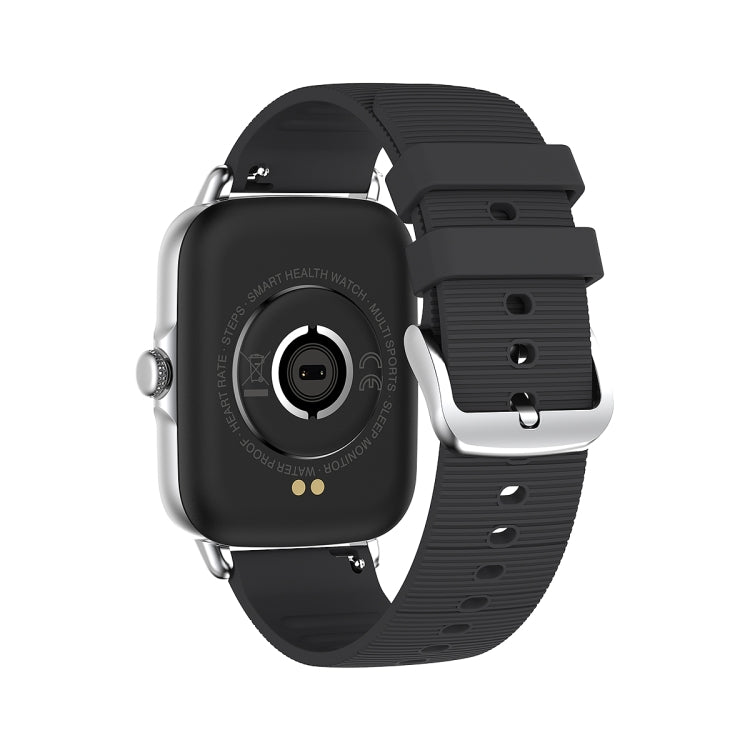KT58 IP67 1.69 inch Color Screen Smart Watch(Silver) - Smart Wear by buy2fix | Online Shopping UK | buy2fix