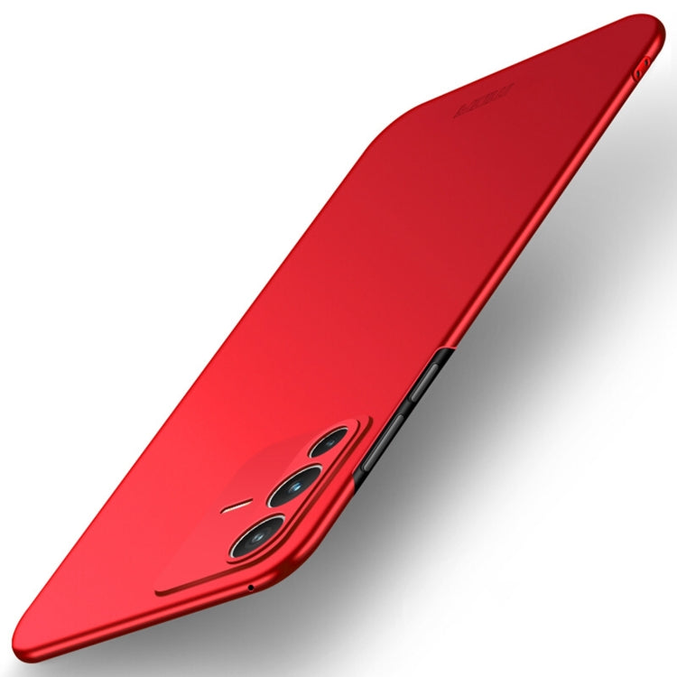 For vivo S12 Pro MOFI Frosted PC Ultra-thin Hard Phone Case(Red) - vivo Cases by MOFI | Online Shopping UK | buy2fix