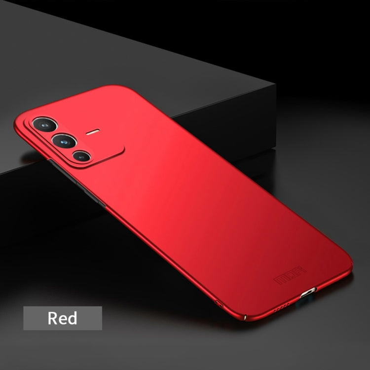 For vivo S12 Pro MOFI Frosted PC Ultra-thin Hard Phone Case(Red) - vivo Cases by MOFI | Online Shopping UK | buy2fix