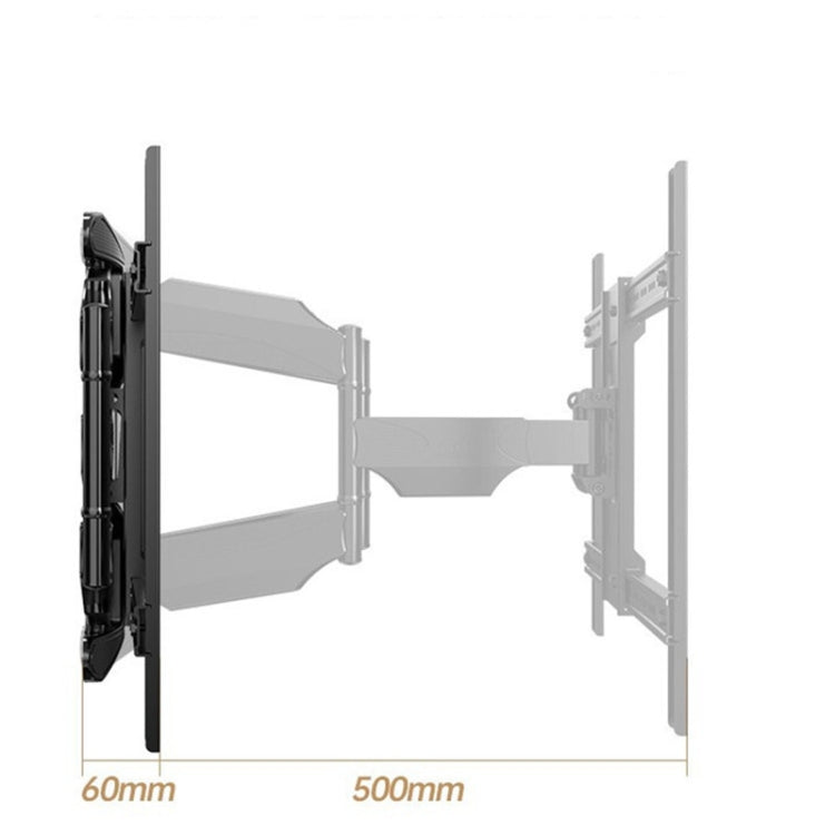 NORTH BAYOU NB P63 TV Wall Mount Bracket for 45 - 75 inch LED / LCD / OLED - Consumer Electronics by buy2fix | Online Shopping UK | buy2fix