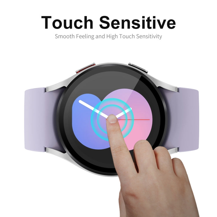 2 PCS For Samsung Galaxy Watch5 40mm ENKAY 9H Full Cover Tempered Glass Watch Film - Screen Protector by ENKAY | Online Shopping UK | buy2fix