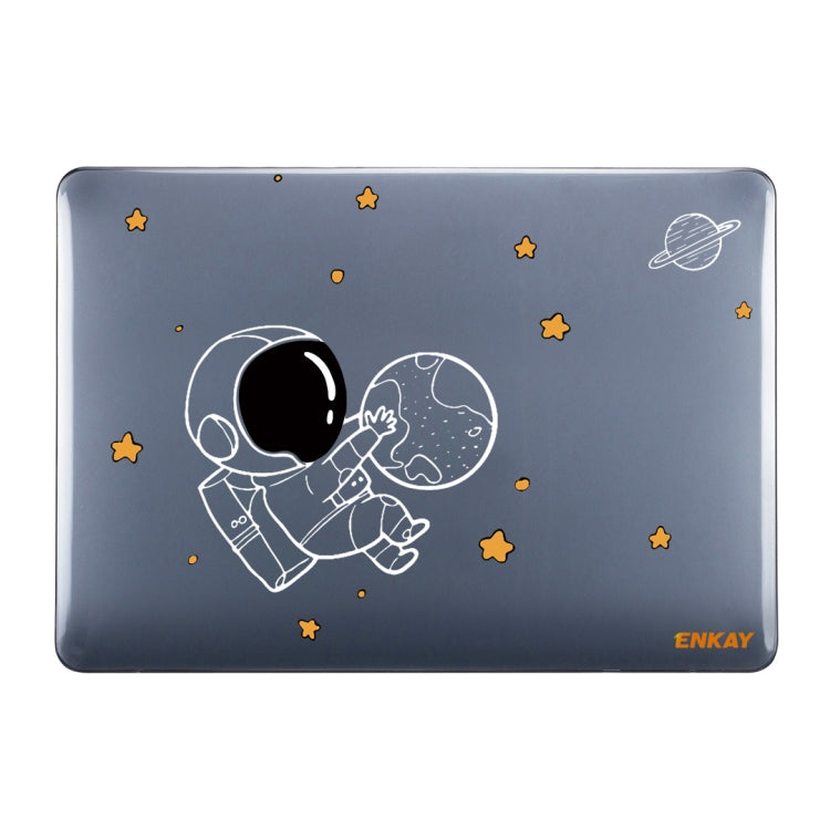 For MacBook Air 13.6 inch  A2681 ENKAY Hat-Prince Spaceman Pattern Protective Crystal Case Cover Hard Shell(Spaceman No.5) - MacBook Air Cases by ENKAY | Online Shopping UK | buy2fix