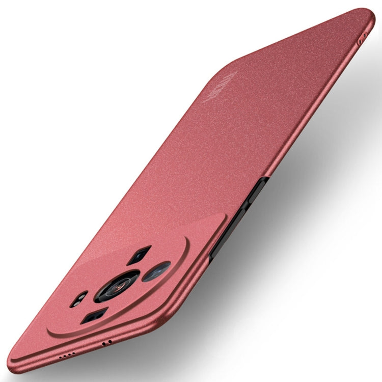 For Xiaomi 12s Ultra MOFI Fandun Series Frosted PC Ultra-thin Phone Case(Red) - Xiaomi Cases by MOFI | Online Shopping UK | buy2fix