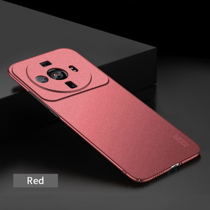 For Xiaomi 12s Ultra MOFI Fandun Series Frosted PC Ultra-thin Phone Case(Red) - Xiaomi Cases by MOFI | Online Shopping UK | buy2fix