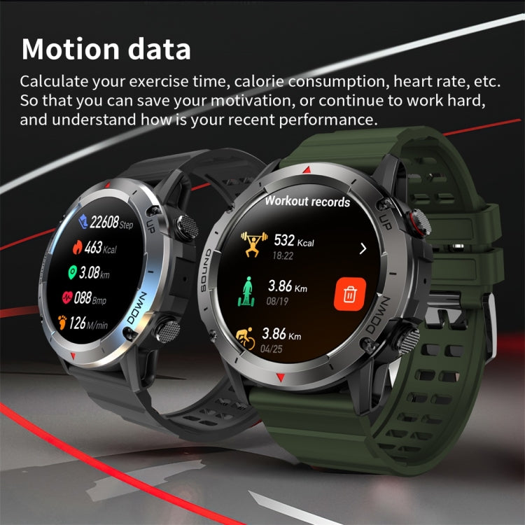 NX9 1.39 inch Color Screen Smart Watch,Support Heart Rate Monitoring/Blood Pressure Monitoring(Black) - Smart Wear by buy2fix | Online Shopping UK | buy2fix