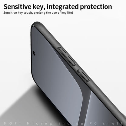 For Xiaomi 13 MOFI Fandun Series Frosted Ultra-thin PC Hard Phone Case(Black) - Xiaomi Cases by MOFI | Online Shopping UK | buy2fix