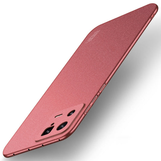 For Xiaomi 13 Pro MOFI Fandun Series Frosted Ultra-thin PC Hard Phone Case(Red) - Xiaomi Cases by MOFI | Online Shopping UK | buy2fix