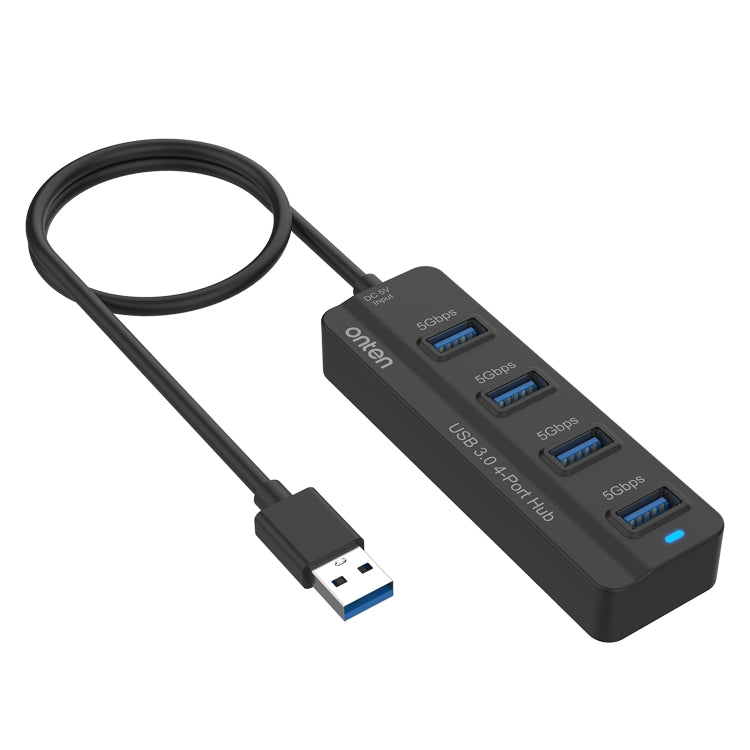 Onten 5305 4 in 1 USB3.0 4-Ports HUB Docking Station - USB 3.0 HUB by Onten | Online Shopping UK | buy2fix