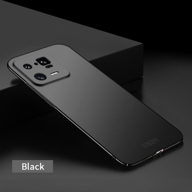 For Xiaomi 13 Pro MOFI Frosted Ultra-thin PC Hard Case(Black) - 13 Pro Cases by MOFI | Online Shopping UK | buy2fix