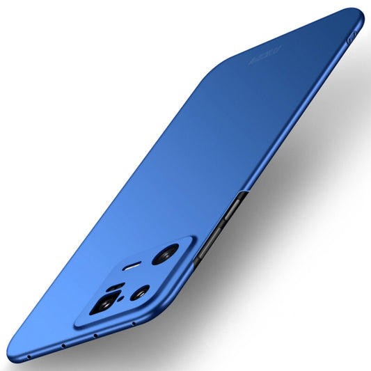 For Xiaomi 13 Pro MOFI Frosted Ultra-thin PC Hard Case(Blue) - Xiaomi Cases by MOFI | Online Shopping UK | buy2fix