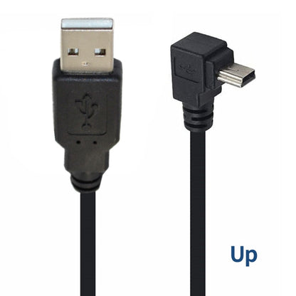 JUNSUNMAY 5 Feet USB A 2.0 to Mini B 5 Pin Charger Cable Cord, Length: 1.5m(Up) - USB Cable by JUNSUNMAY | Online Shopping UK | buy2fix