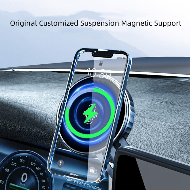 T1 For Tesla Magnetic  Scalable Foldable 360 Degree Rotary Car Mobile Phone Holder - Car Holders by buy2fix | Online Shopping UK | buy2fix